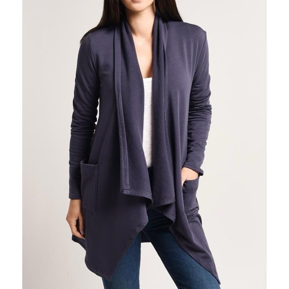 Beyond Yoga BLACK open Cardigan